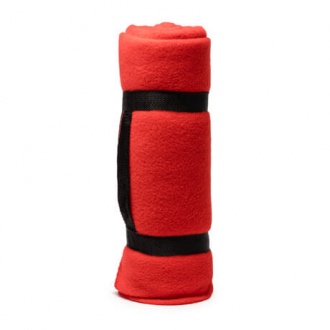 DANERIS - Fleece blanket with carrying handle