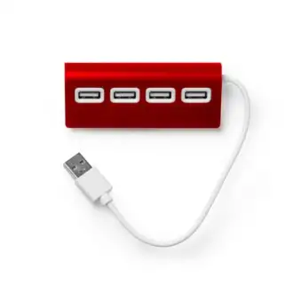 PLERION - Rozgałęziacz, 4 porty USB