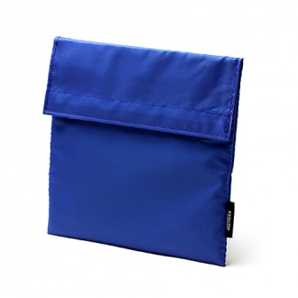 LOMBAS - Breakfast bag made of RPET polyester, with isothermal PEVA lining.
