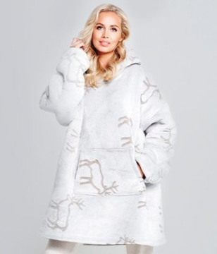 RUDOLPH - A hoodie and a blanket in the same package
