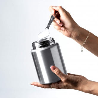 DANGO - 450 ml thermos with double walls made of stainless steel