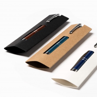 BURTON - Cardboard case with window for pens