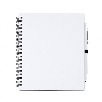 LEYNAX - Notepad with smooth pages and pen holder