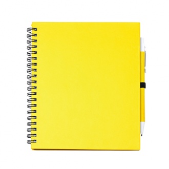LEYNAX - Notepad with smooth pages and pen holder