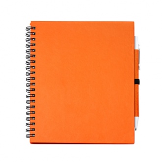 LEYNAX - Notepad with smooth pages and pen holder