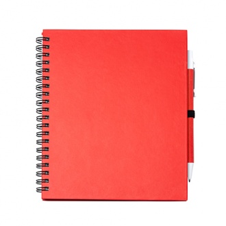 LEYNAX - Notepad with smooth pages and pen holder