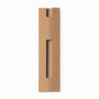 BURTON - Cardboard case with window for pens