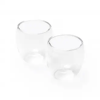 CAPSUL - Set of 2 90 ml glasses with double walls