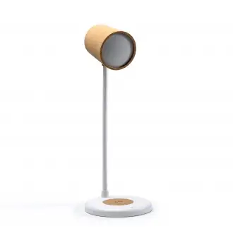 DRAVIS - LED lamp, 10W wireless charger, 3W Bluetooth speaker