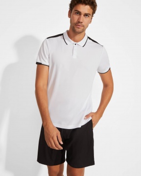 TAMIL - Technical polo shirt made of antibacterial polyester