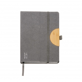 DARIT - A5 line notebook, hardcover with RPET
