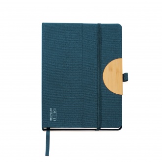 DARIT - A5 line notebook, hardcover with RPET