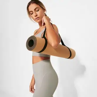 AURA - Natural cork yoga mat