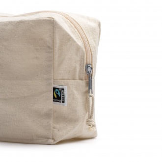 NARO - Cosmetic bag in 100% Fairtrade cotton, 180 gsm