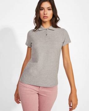 PRINCE WOMAN - Women's organic cotton polo shirt.