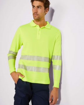 ATRIO LS - Technical long sleeve polo shirt