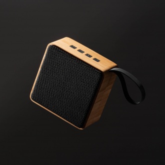 BEMOL - Bluetooth speaker 3W made of bamboo and RPET fabric