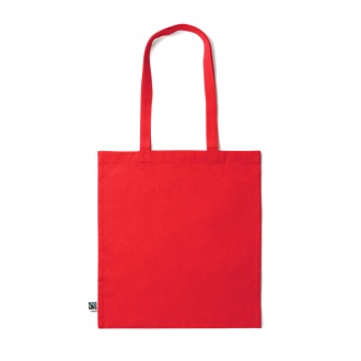 KIMEX - Colourful shoulder bag made of 100% Fairtrade cotton, 180 g/m2