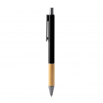 PENTA - Metal pen with bamboo grip