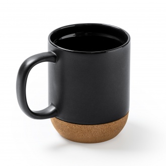 ROSELLA - Ceramic mug 420ML with cork bottom