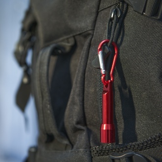 HALE - Flashlight with 1 battery-powered LED