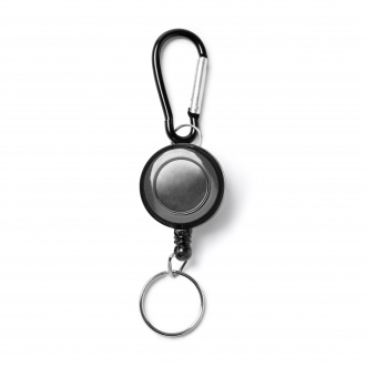 DOKI - Ski pass with carabiner, extendable cable