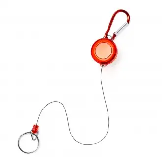 DOKI - Ski pass with carabiner, extendable cable