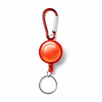 DOKI - Ski pass with carabiner, extendable cable