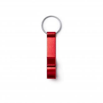 BIOKO - Aluminium key ring with can opener