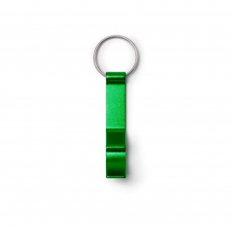 BIOKO - Aluminium key ring with can opener