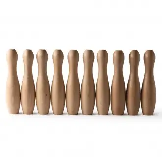 VIZA - Set of wooden skittles