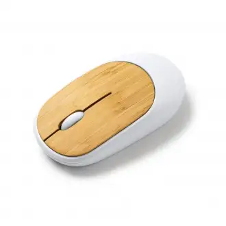 REMY - Wireless mouse made of bamboo and recycled ABS