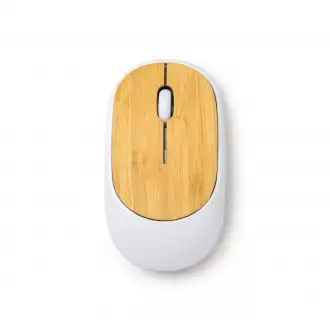 REMY - Wireless mouse made of bamboo and recycled ABS