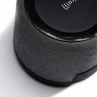 TENOR - Bluetooth speaker with 5W docking station, made of RPET fabric