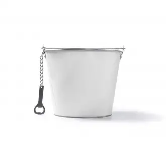 LAMBIC - Bucket with aluminium bottle opener, 6 litres