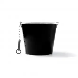 LAMBIC - Bucket with aluminium bottle opener, 6 litres