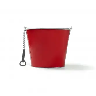 LAMBIC - Bucket with aluminium bottle opener, 6 litres