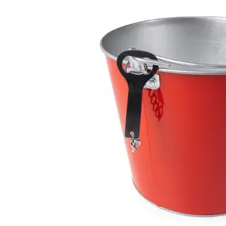 LAMBIC - Bucket with aluminium bottle opener, 6 litres
