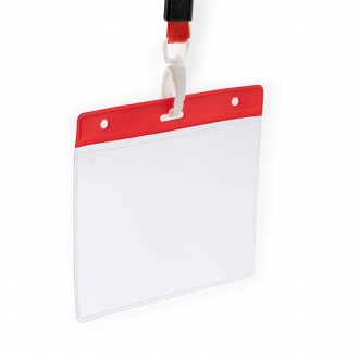 POMEL - Badge case with lanyard