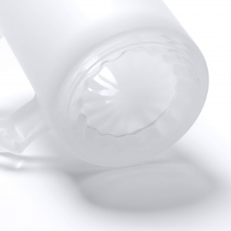 Adaya - 500ml borosilicate glass mug for sublimation