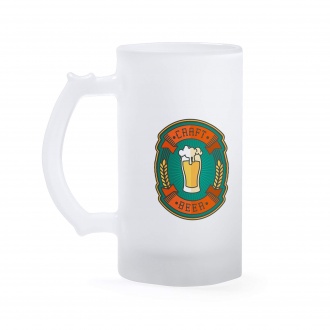 Adaya - 500ml borosilicate glass mug for sublimation