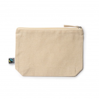 ZIGARI - Cosmetic bag in 100% Fairtrade cotton, 180 g/m2