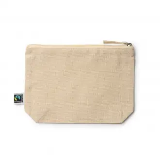 ZIGARI - Cosmetic bag in 100% Fairtrade cotton, 180 g/m2