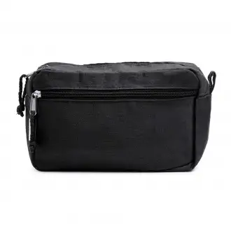 PRADO - Multifunctional cosmetic bag in 100% hemp fabric, 200 gsm