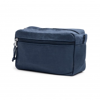 PRADO - Multifunctional cosmetic bag in 100% hemp fabric, 200 gsm