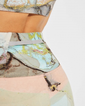 BURU - Sporty high-waisted ankle-length leggings