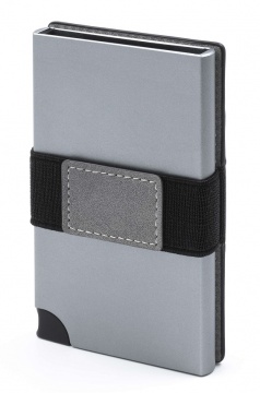Wally Carta Vegan - Aluminum RFID wallet with vegan case