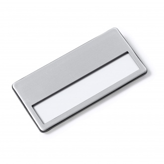 GANDA - Badge holder with aluminium front