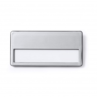 GANDA - Badge holder with aluminium front
