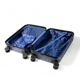 BLEIK - Rigid suitcase on wheels made of resistant ABS